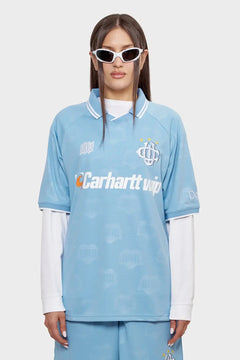 Polo HARTT'S FOOTBALL blękitne