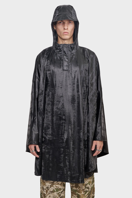 meskie#@Poncho Cape W3 czarne