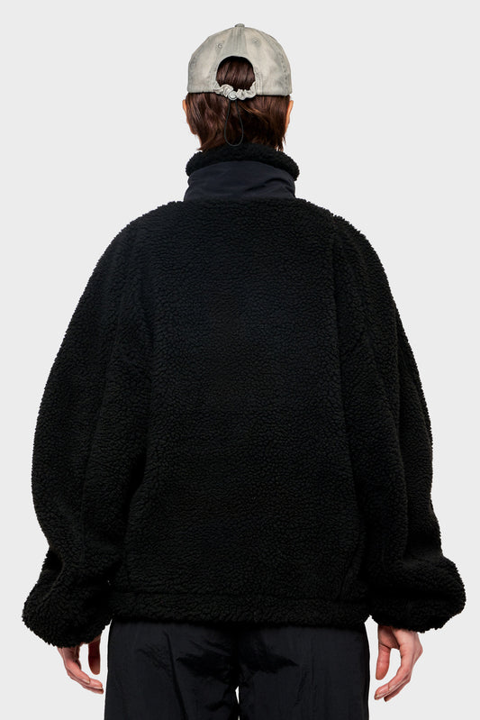 damskie#@Kurtka FLEECE JACKET czarna
