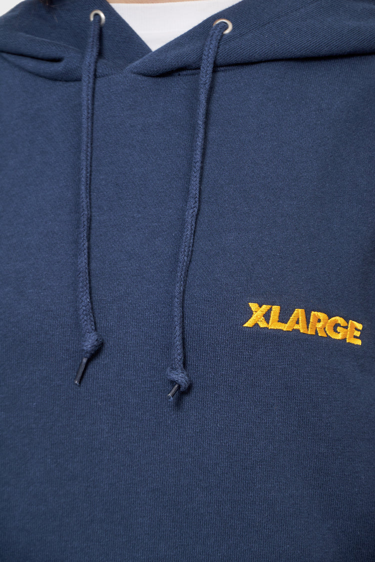 Bluza CHENILLE SLANTED OG PULLOVER granatowa