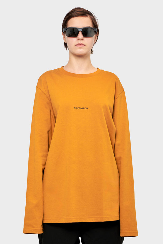 damskie#@Longsleeve BLANK pomaranczowy