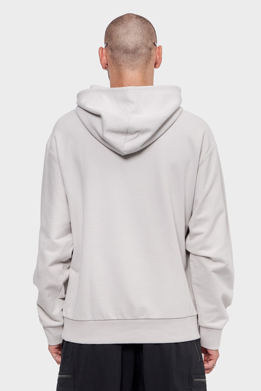 meskie#@Bluza MTL PO HOODIE biała