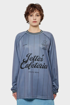 Longsleeve LOGO FOOTBALL szary