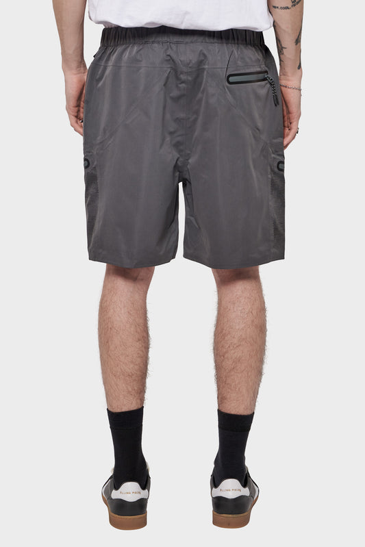 Szorty LASER CUT SHORT szare