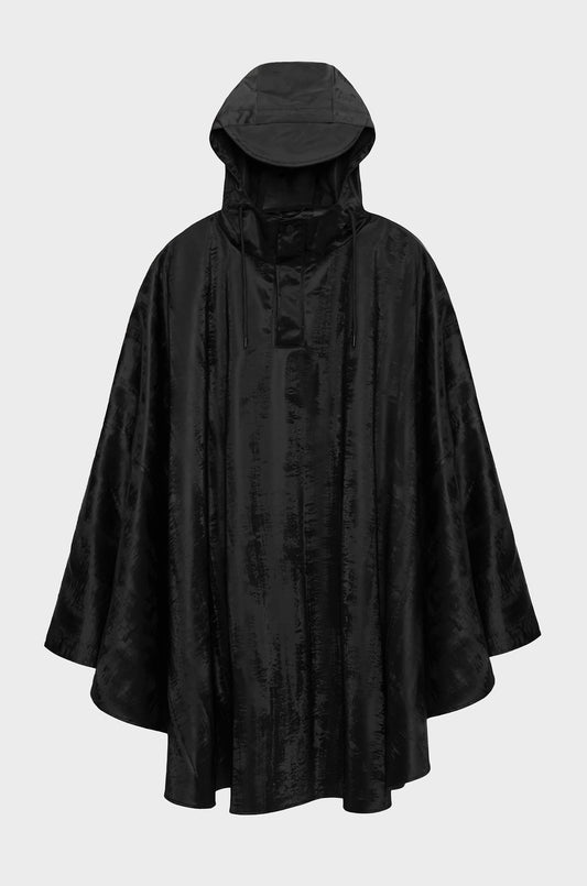 Poncho Cape W3 czarne
