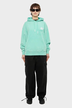 Bluza LOGO HOODIE turkusowa