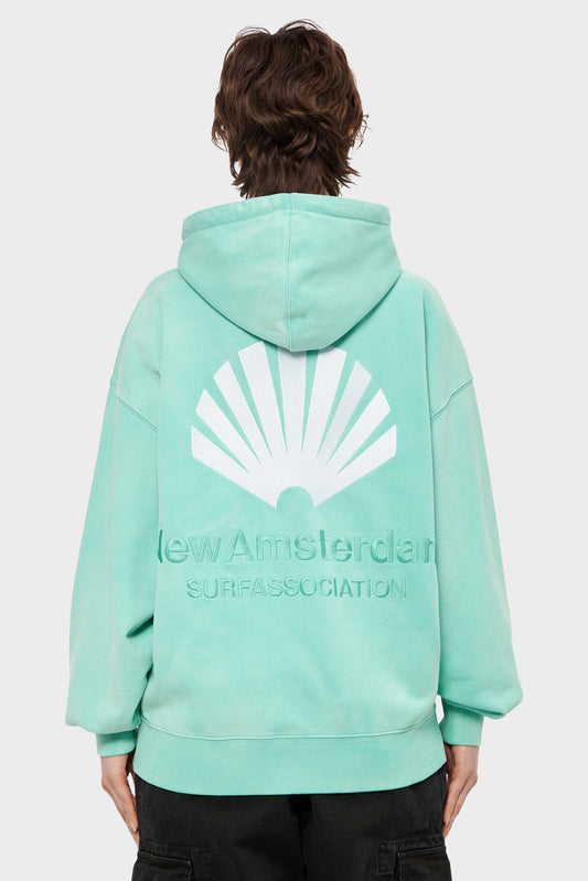 damskie#@#@Bluza LOGO HOODIE turkusowa