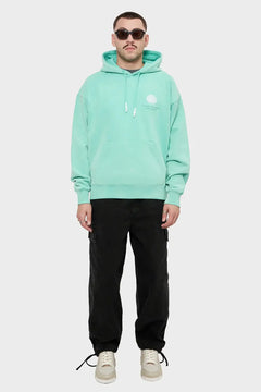 Bluza LOGO HOODIE turkusowa