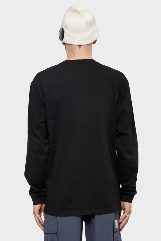 meskie#@Longsleeve Chase L/S T-Shirt czarny