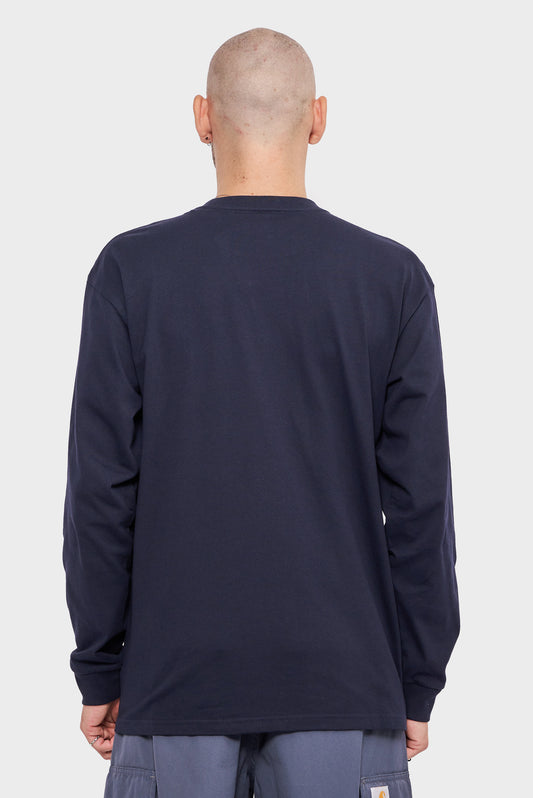 meskie#@Longsleeve CHASE granatowy