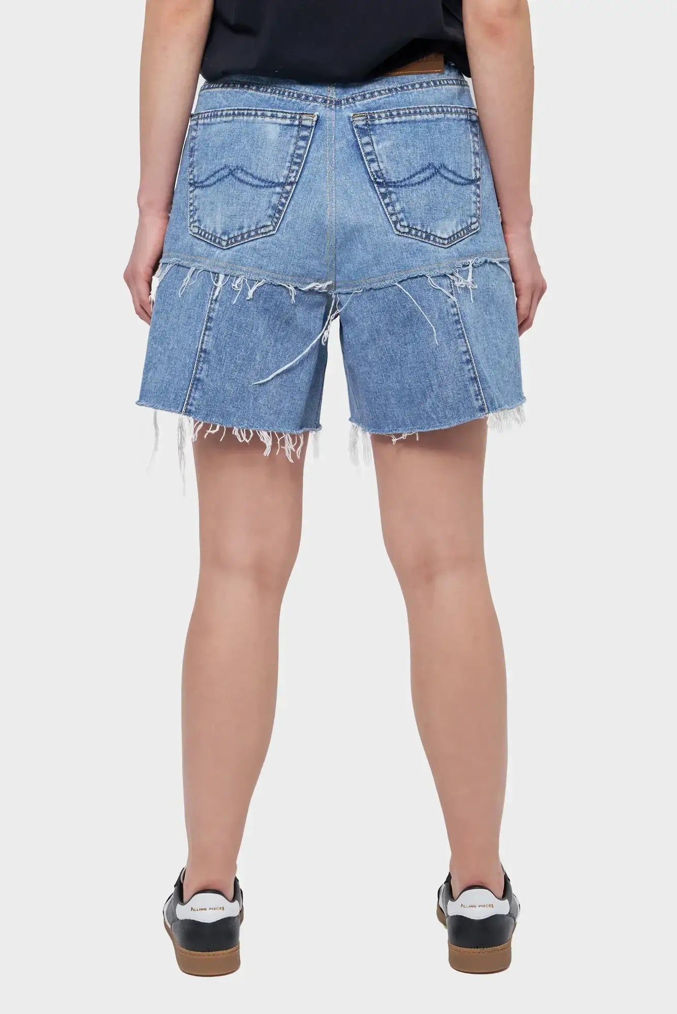 DENIM SHORT shorts blue
