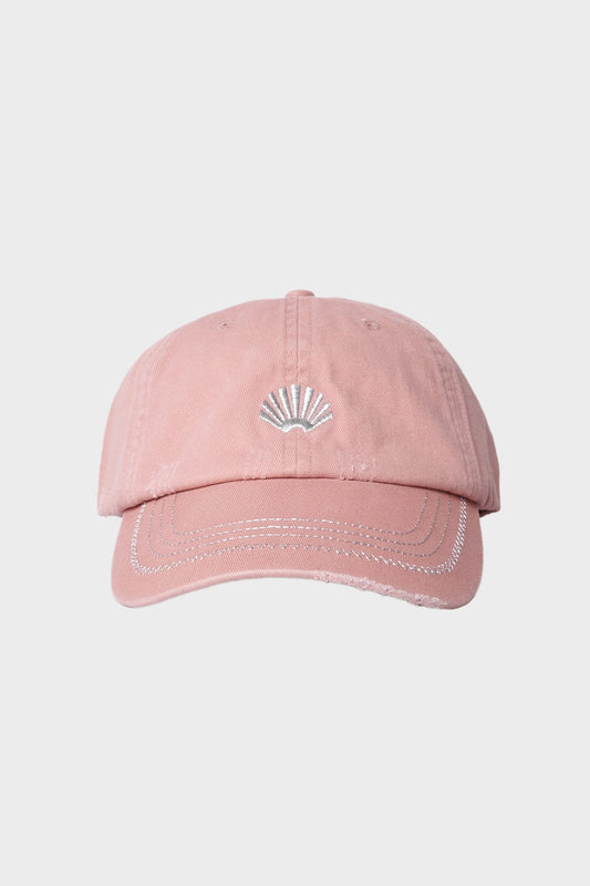 Czapka DISTRESSED LOGO CAP różowa