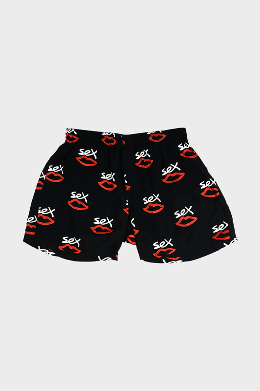 SEX LOGO AOP black underwear