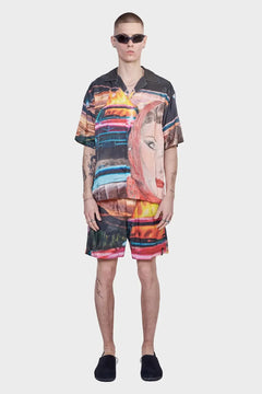Szorty ELASTIC SHORTS multikolorowe