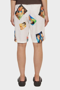Szorty AISUKURIMU SHORT multikolorowe