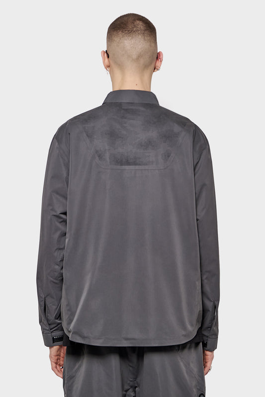 LASER CUT shirt gray