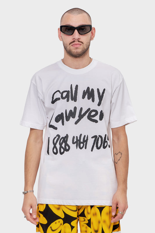 meskie#@Koszulka SCRAWL MY LAYER biała
