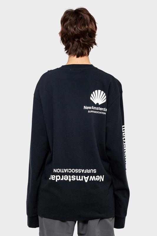 damskie#@Longsleeve LOGO czarny