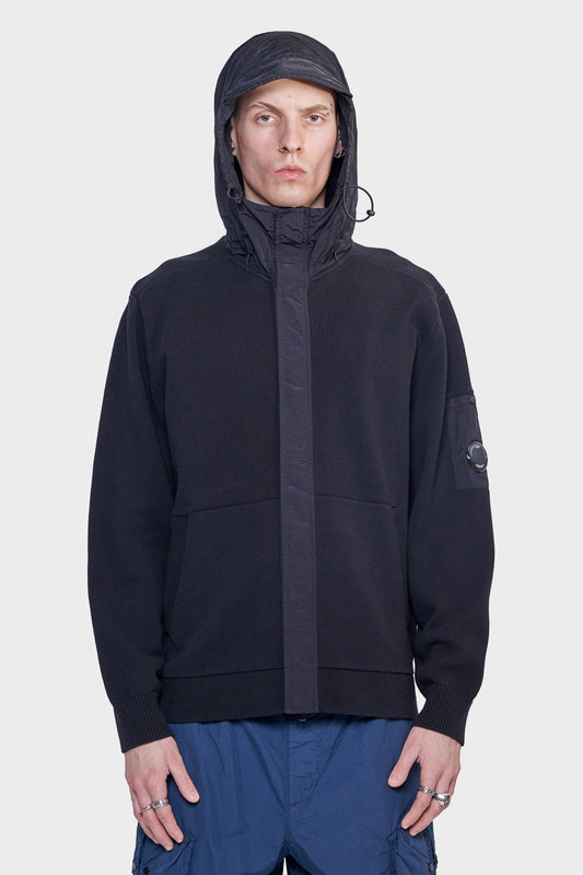 Bluza KNITWEAR - HOODED czarna