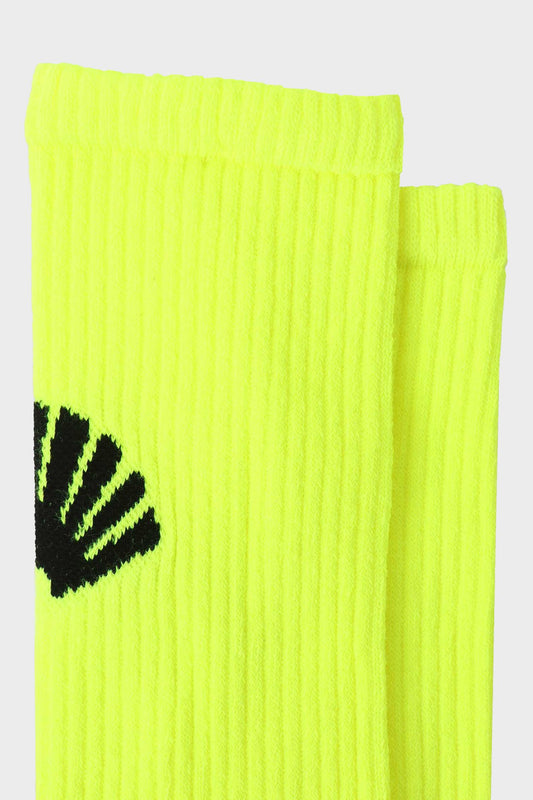 Skarpety LOGO SOCKS neonowe