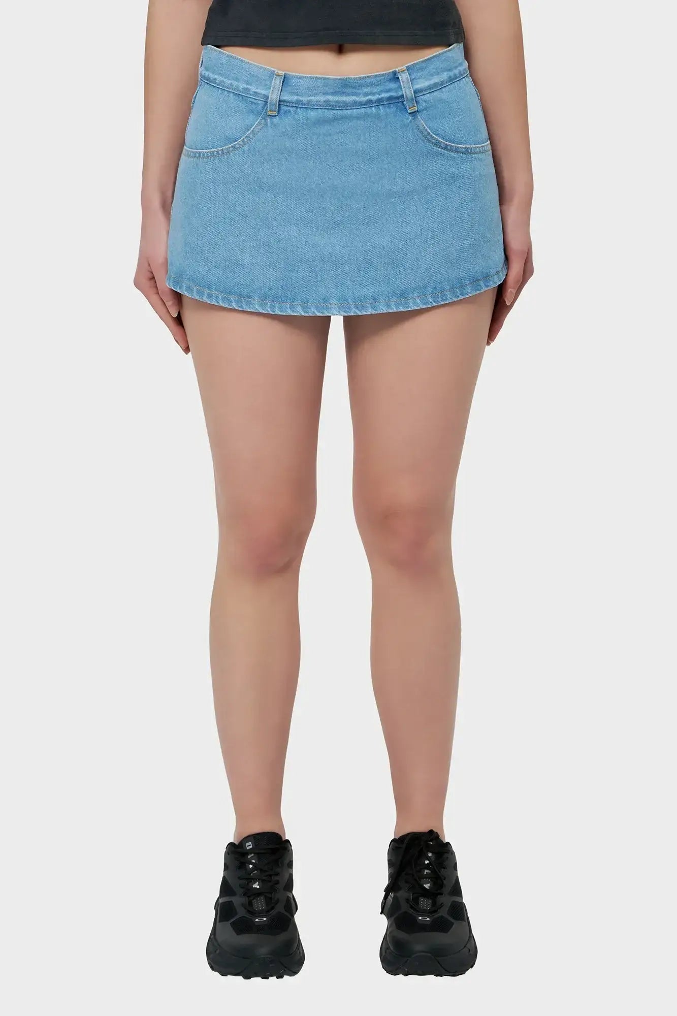 MINI SKORT shorts light blue