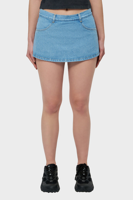 MINI SKORT shorts light blue