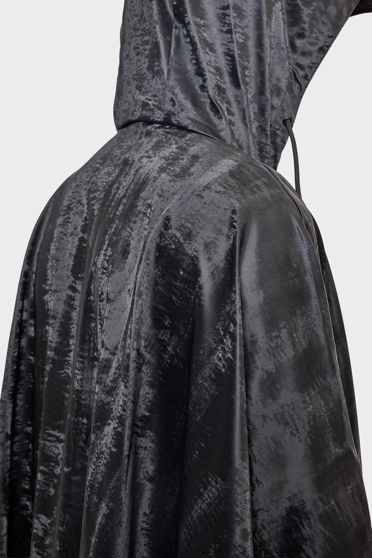 Poncho Cape W3 czarne