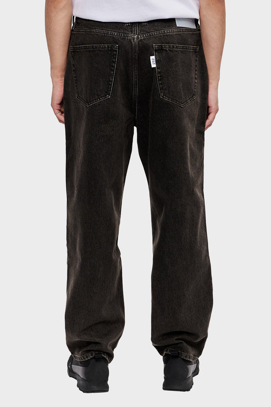 meskie#@Spodnie 252 DENIM STONE czarne