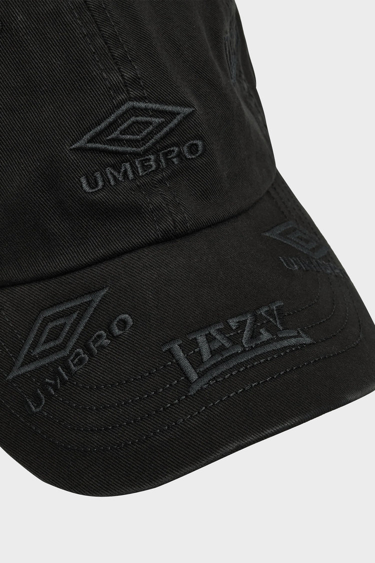 LAZY hat black