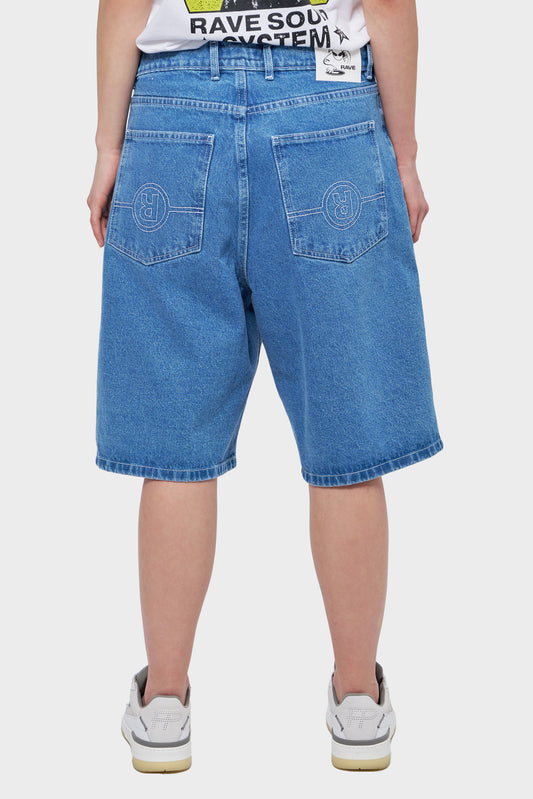 damskie#@Szorty TRES GROS DENIM niebieskie
