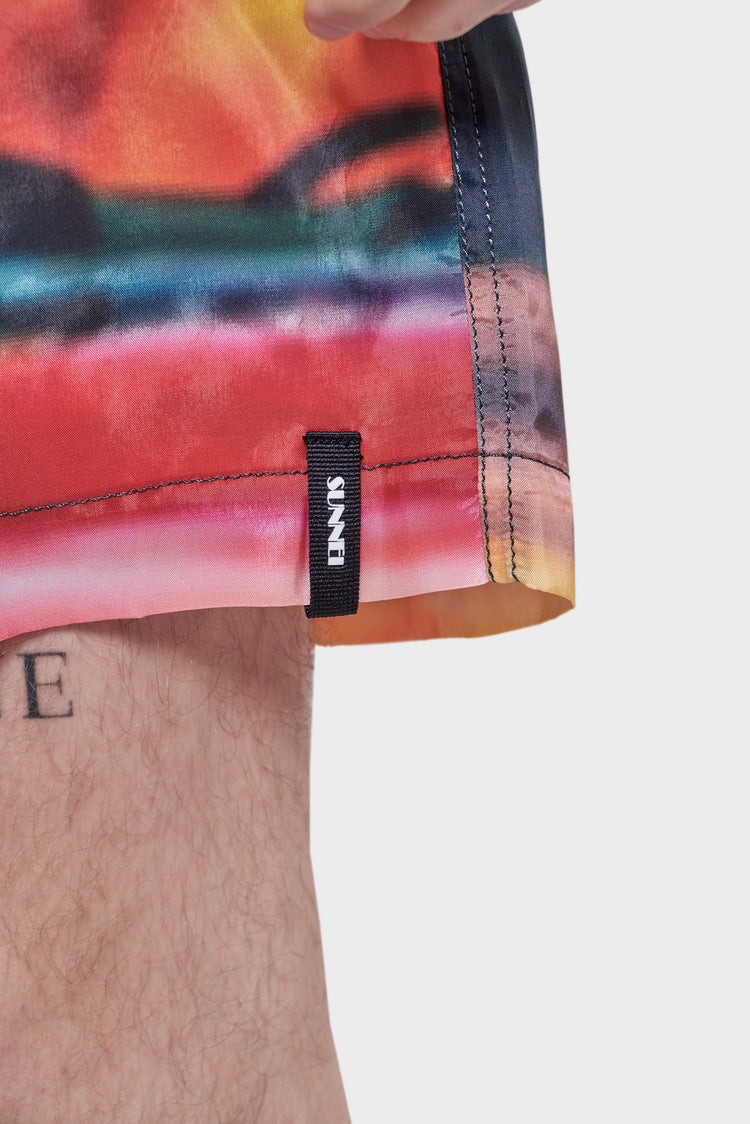 Szorty ELASTIC SHORTS multikolorowe