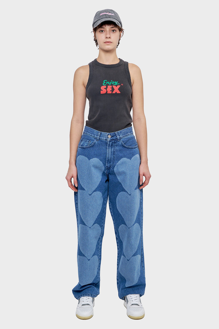 HEART EUPHORIA pants blue
