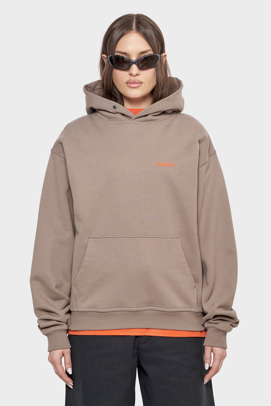 damskie#@Bluza BOJAN brązowa