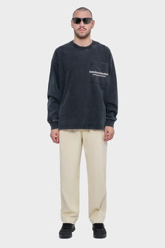 Spodnie WORK TROUSER kremowe