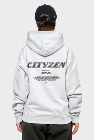 Bluza z kapturem CITYZEN Bareen, nadruk na plecach, odzież streetwear, męska moda