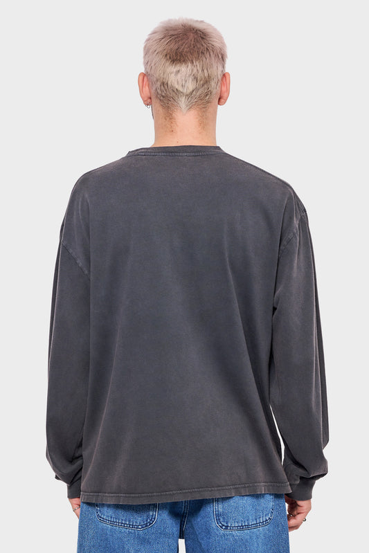 meskie#@Longsleeve COSMIC CARESS czarny