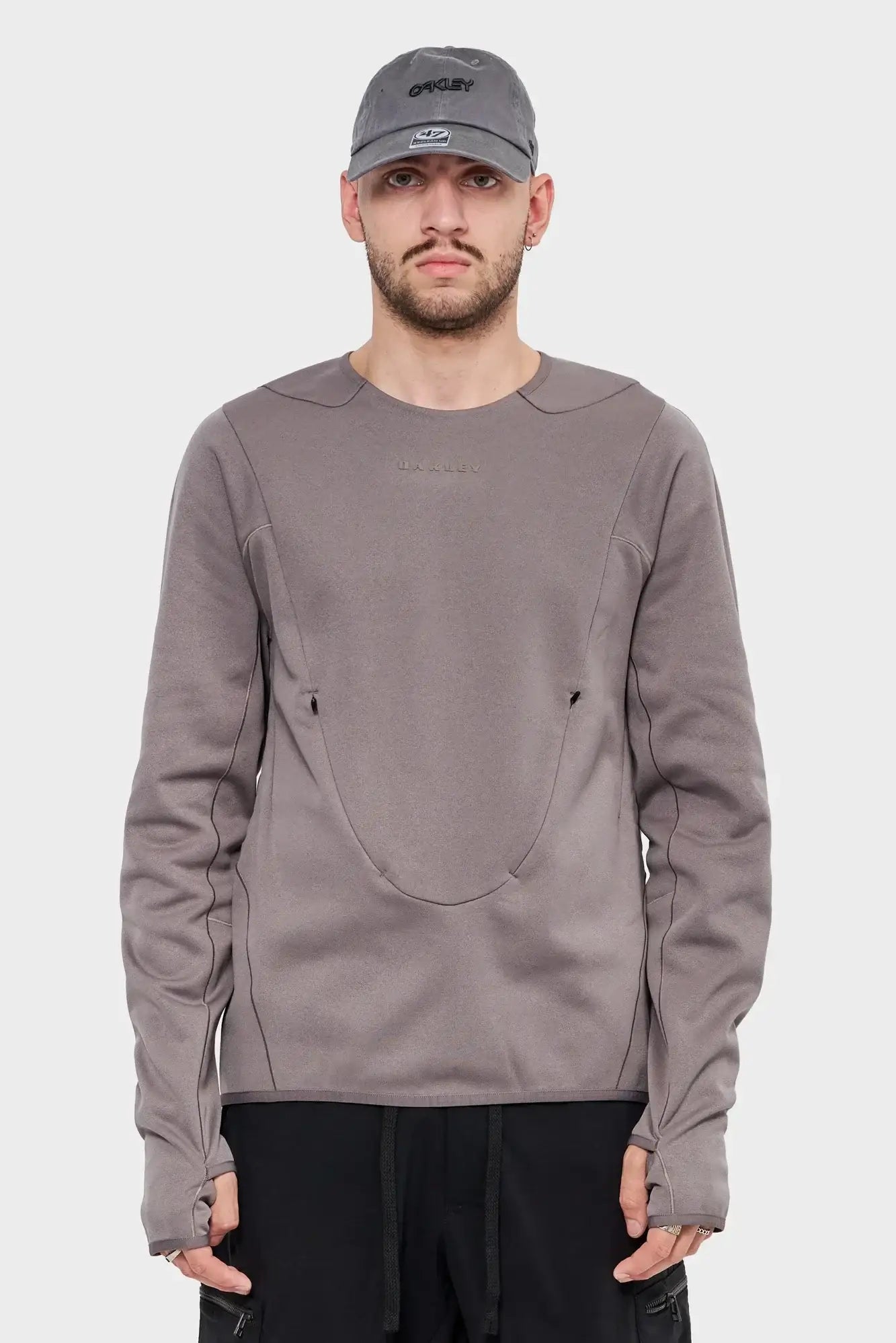 LATITUDE FLEX TECH FLEECE sweatshirt gray