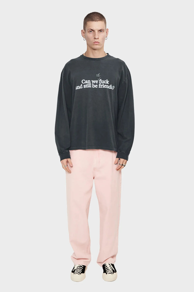 meskie#@Longsleeve A MODERN LOVE STORY czarna