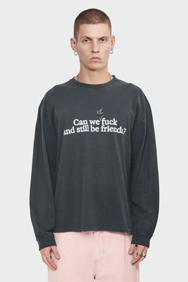 meskie#@Longsleeve A MODERN LOVE STORY czarna