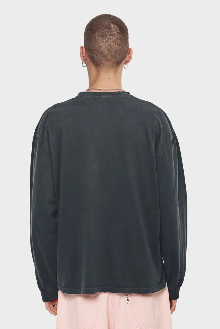 meskie#@Longsleeve A MODERN LOVE STORY czarna