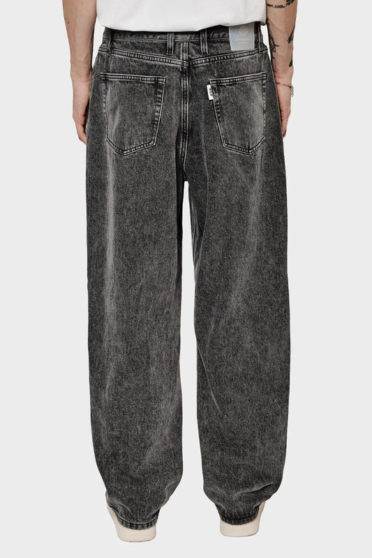 Spodnie 252 DENIM wyprasowane czarne