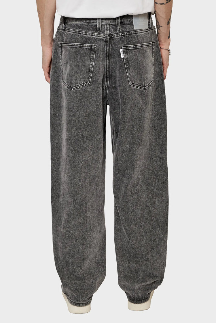 Spodnie 252 DENIM wyprasowane czarne