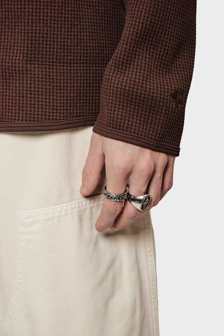 Bluza WF LIGHT L/S brązowa