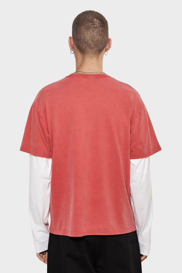 meskie#@Koszulka TEAM PLAYER czerwona