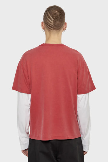 meskie#@Koszulka TEAM PLAYER czerwona