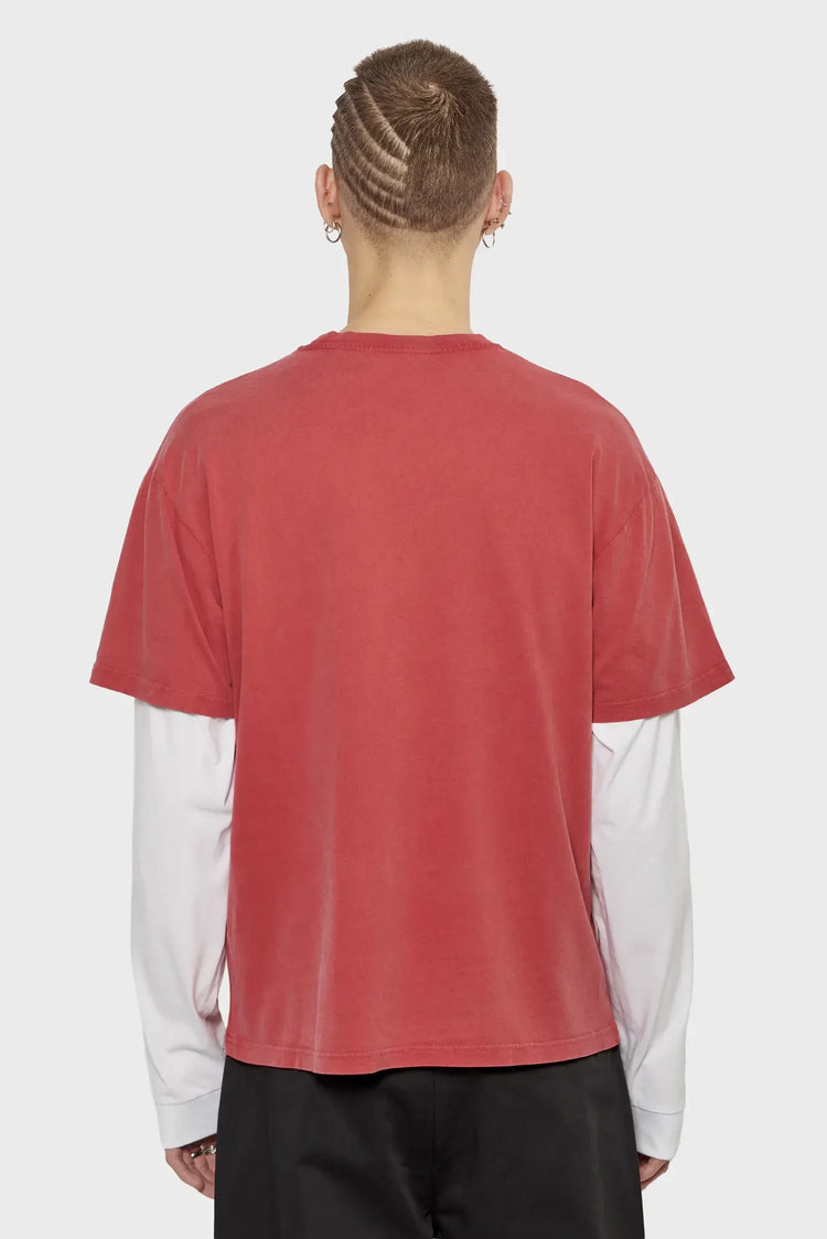 meskie#@Koszulka TEAM PLAYER czerwona