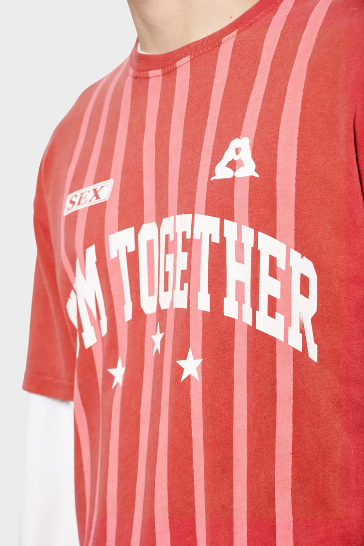 Koszulka TEAM PLAYER czerwona