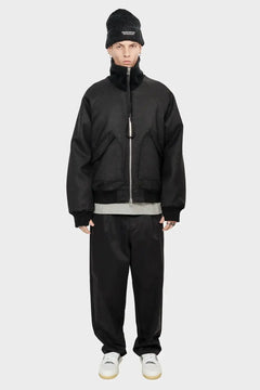 Spodnie REWORKED TROUSERS czarny