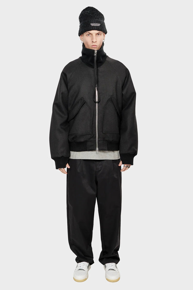 Spodnie REWORKED TROUSERS czarny