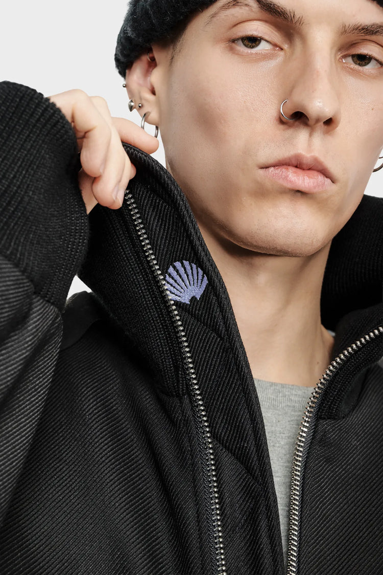 Kurtka WOOL BOMBER czarna